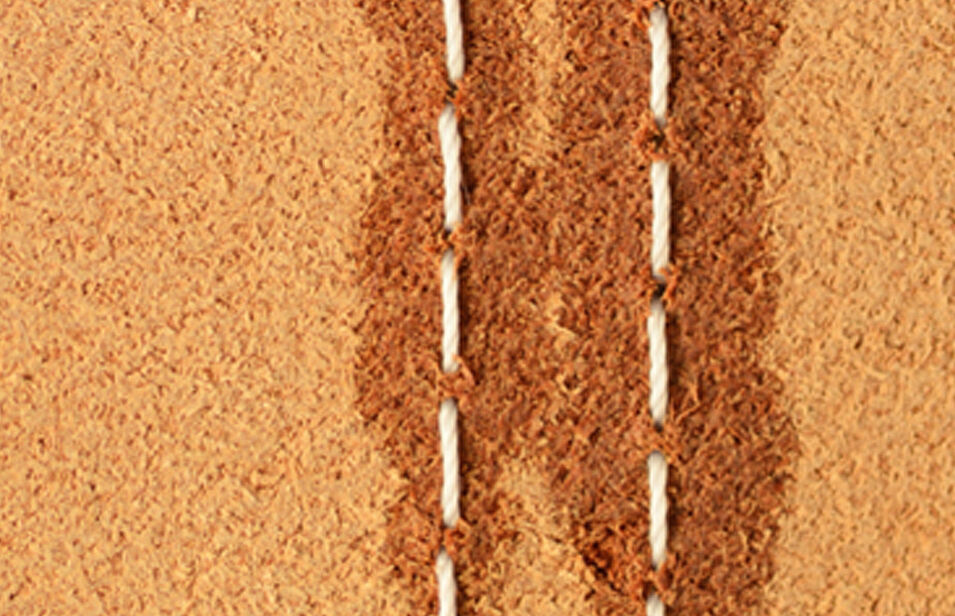 Thread without water-repellent finish_Soaked thread