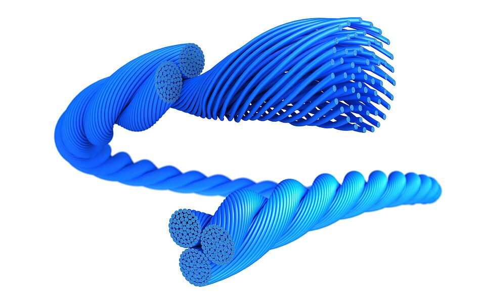 Continuous filament (schematic representation) 2