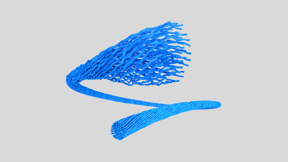 Continuous filament, texturised