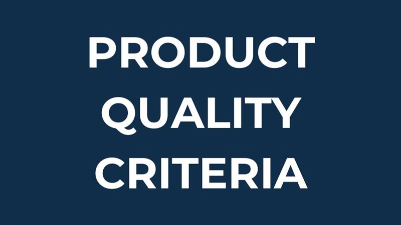 Product dependant